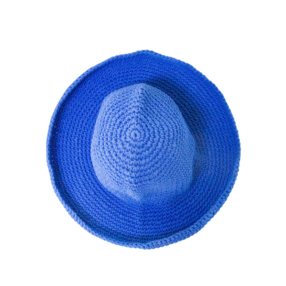 Adult Wide Brim Hat - Crema
