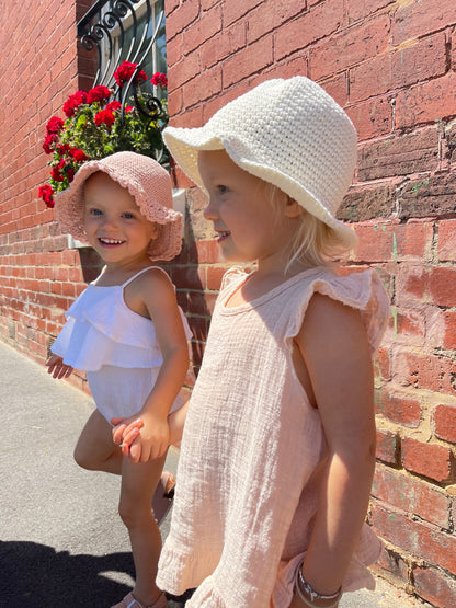Children Hats - Dusty Pink
